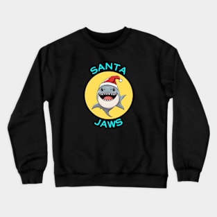 Santa Jaws | Santa Claus Pun Crewneck Sweatshirt